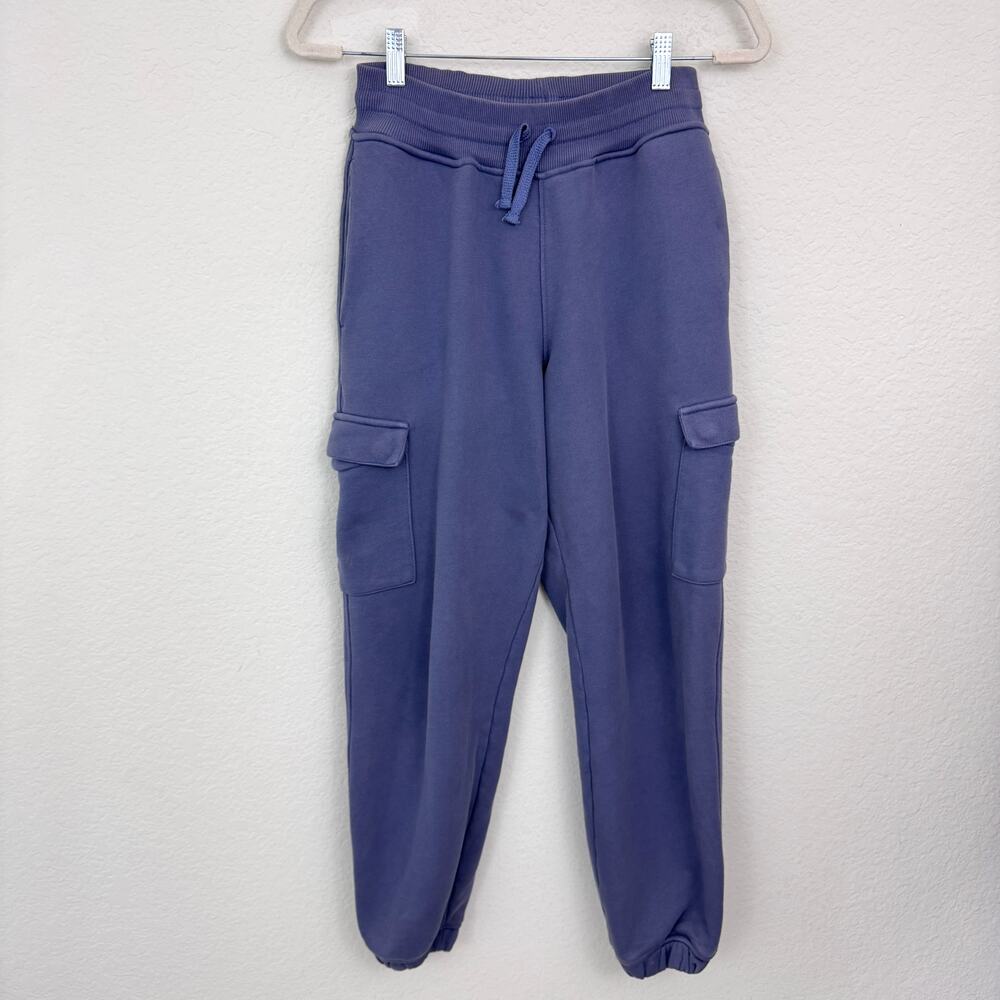 Oner Active Womens All Day Cargo Sweat PantJogger Size S Pockets Comfy Purple